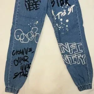 Song Jeans 205 Womens Song Graffiti Jogger Jeans Poshmark